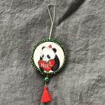 Panda Bear Noel Ornament
