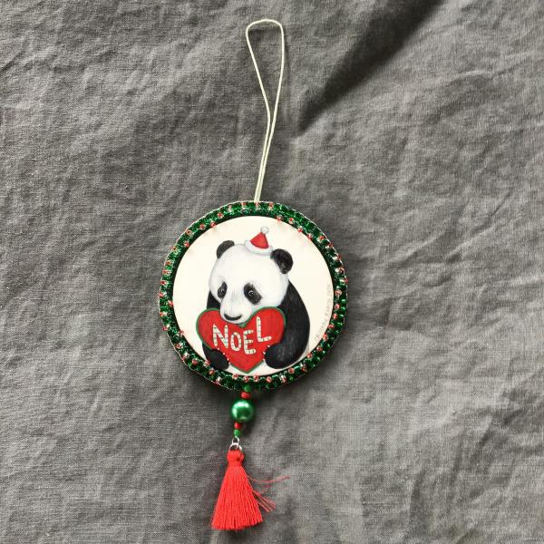 Panda Bear Noel Ornament picture