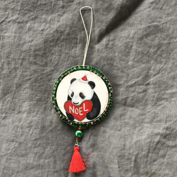 Panda Bear Noel Ornament picture