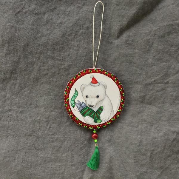 Polar Bear Stocking Ornament picture