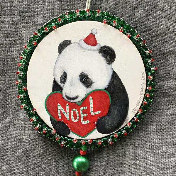 Panda Bear Noel Ornament picture