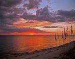 Sunset At Windmark Beach