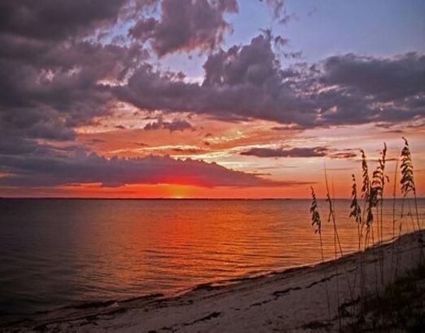 Sunset At Windmark Beach picture