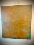Copper Hanging Panel w Patina