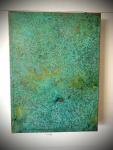 Fabricated Copper Panel w Patina