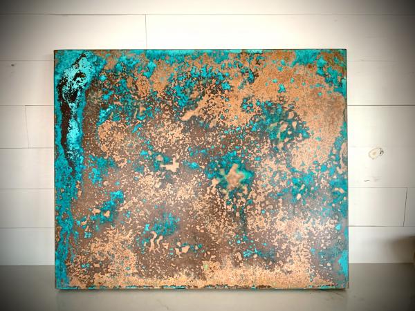 Copper Hanging Panel w Patina