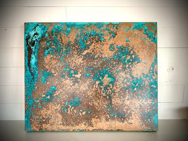 Copper Hanging Panel w Patina picture