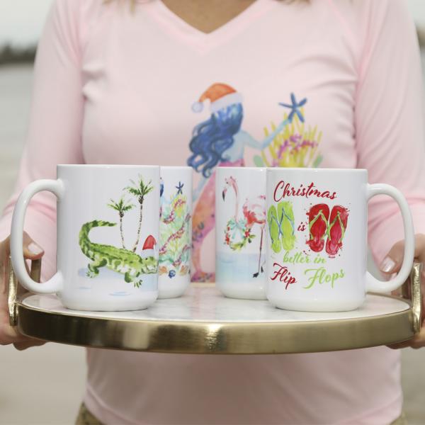 15 oz Holiday Coffee Mugs picture