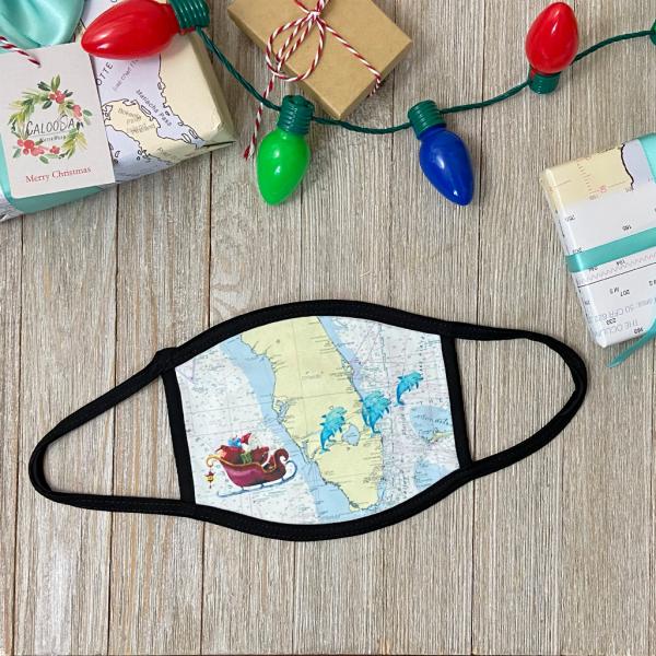 Holiday Fashion Fabric Face Mask picture