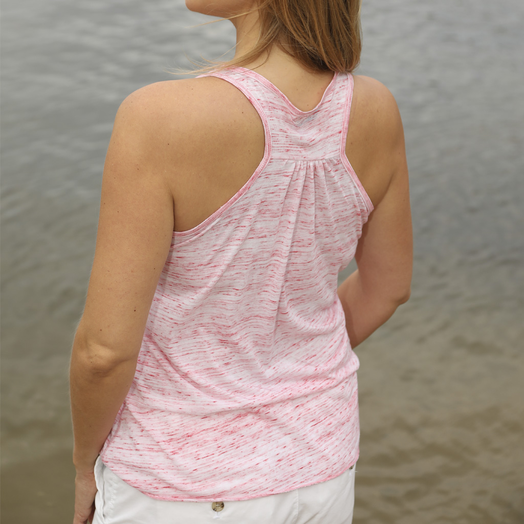 Christmas is Better in Flip Flops Racer Back Tank Top picture