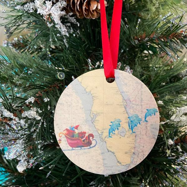 Wood Holiday Ornament picture