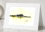 Lurking in the Depths-Greeting Cards Pack of 5