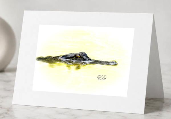 Lurking in the Depths-Greeting Cards Pack of 5