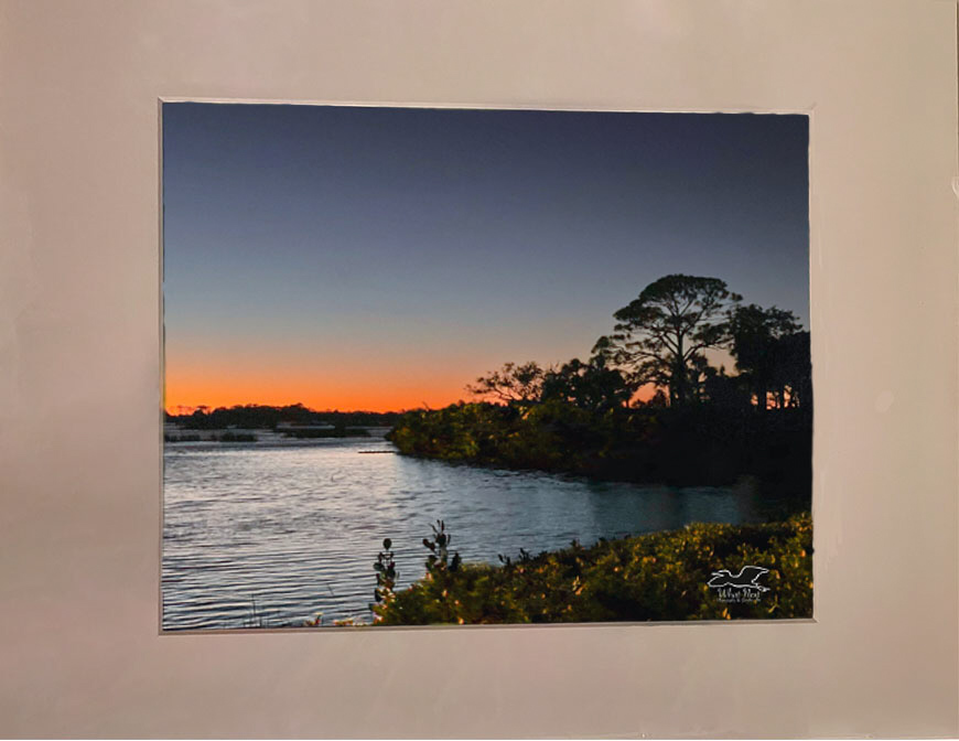 Sunset on the Island   8x10 Print picture