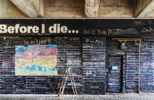 Before I Die - 8 1/2 X 11 archival paper picture