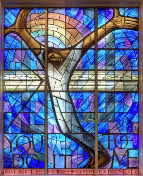 Canvas Photo - 16 X 20 Stained Glass 16th Street Baptist Church picture