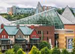 Condos and Aquarium, Chattanooga, TN - 8 1/2 X 11 print on archival paper