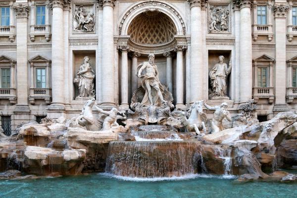 Trevi Fountain, Rome, Italy - 13 X 19 archival paper picture