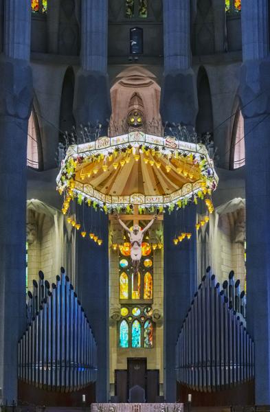 Familia Sagrada, Barcelona, Spain - 8 1/2 X 11 print on archival paper picture