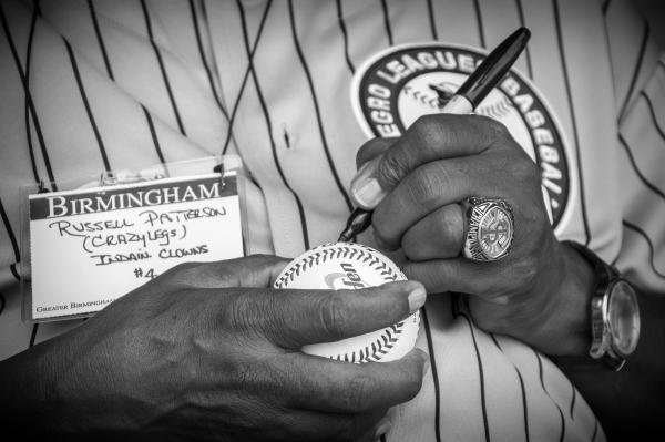 Documentary, Autographing, Bham Black Barons 2013