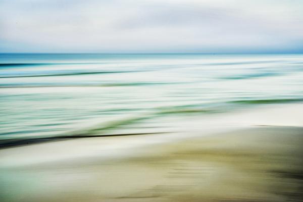 Gulf Beach Abstract #1 - 13 X 19 archival paper