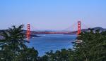 Twilight Golden Gate Bridge, SF - 8 1/2 X 11 print on archival paper