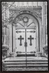 Canvas Framed Photo - Trinity Door w/Crown of Thorns 20 X 30