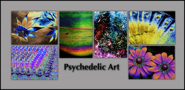 NOTECARDS: "Psychedelic Art" picture