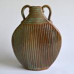 Flask Vase-Carved