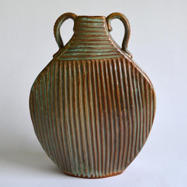 Flask Vase-Carved picture