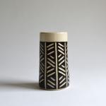 Tumbler/Vase-Crosshatch