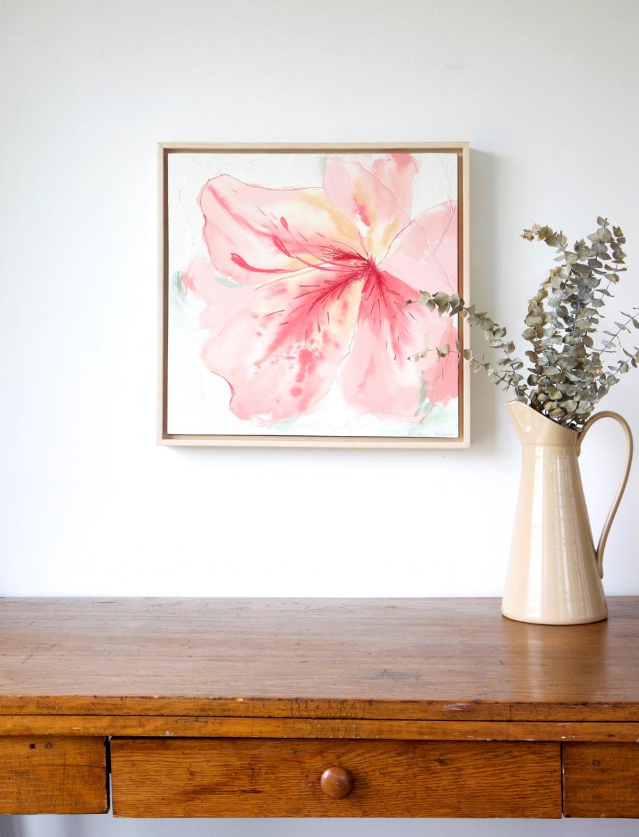 Azalea Painting 18" X 18" picture