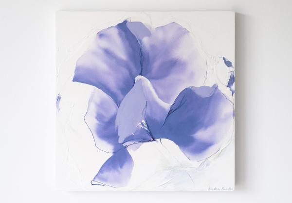 Sweet Pea Painting 18" X 18" picture
