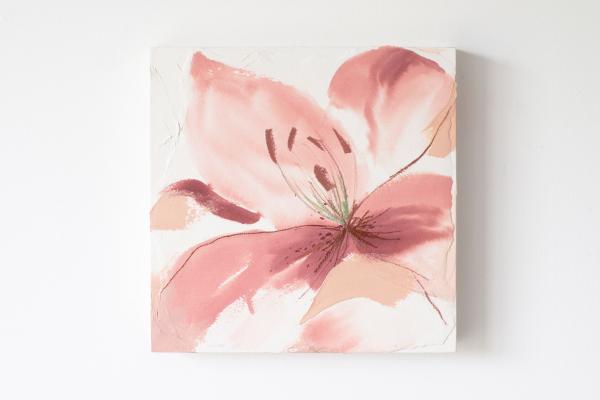 Lily mini painting 10" x 10"