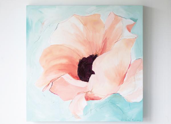 Poppy Painting 30" X 30"