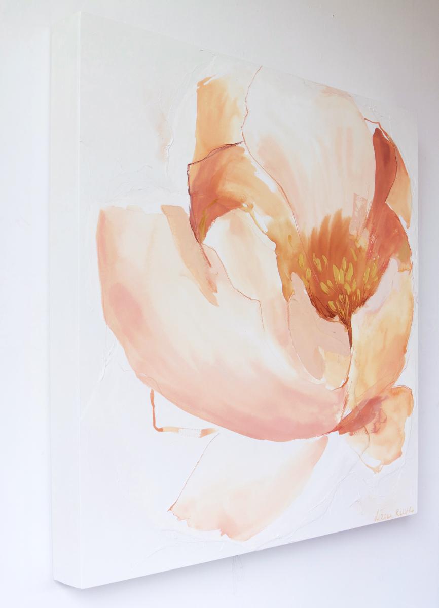 Abstract Peony Painting 30" X 30" picture