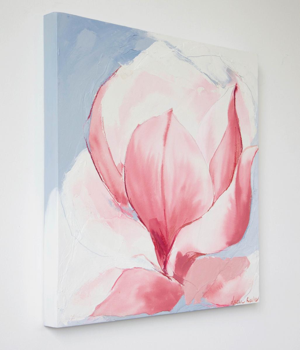 Tulip Magnolia Painting 18" X 18" picture