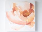 Abstract Peony Painting 30" X 30"