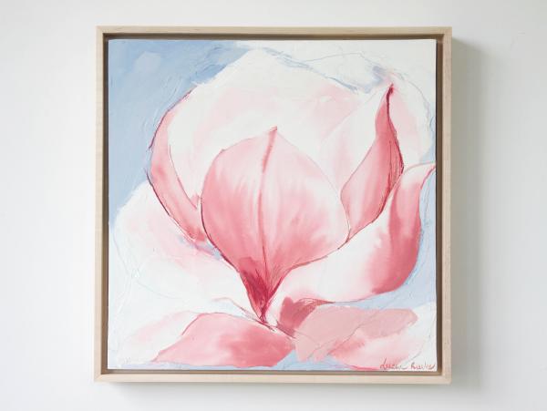 Tulip Magnolia Painting 18" X 18" picture