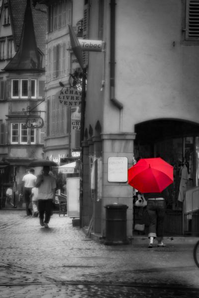 Red Umbrella, Colmar, France picture