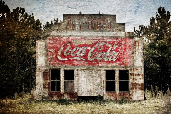 Coca Cola, Store Front, Carrollton, Georgia