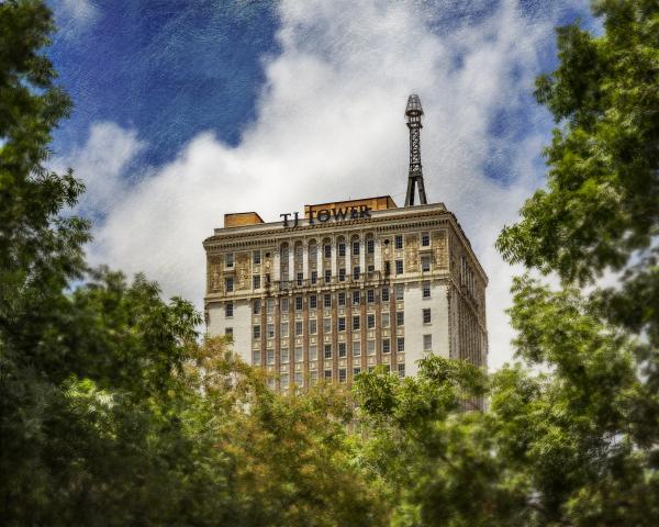 TJ Tower with Zeppelin Docking Tower