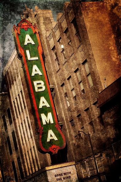 Alabama Theatre Sign, Right Side picture