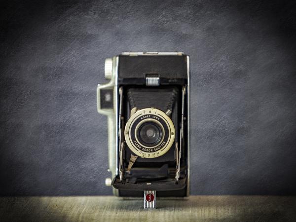 Vintage Kodak Tourist Camera, Front