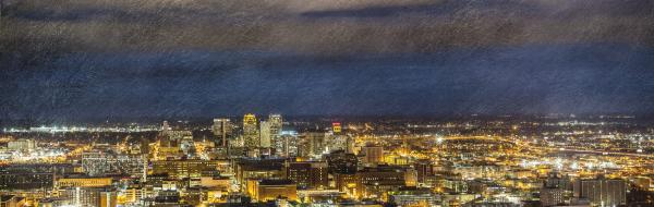 Birmingham Skyline Panorama