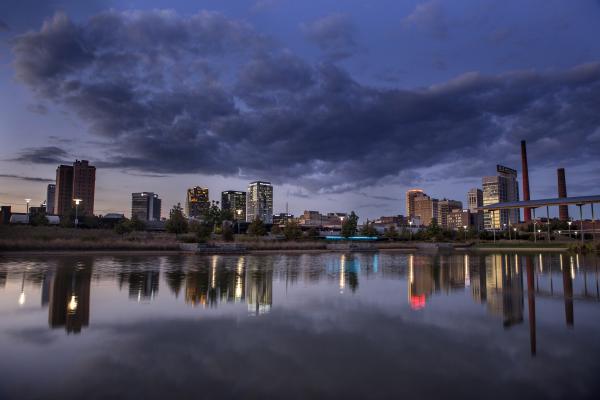 Birmingham, Alabama Evening Skyline picture