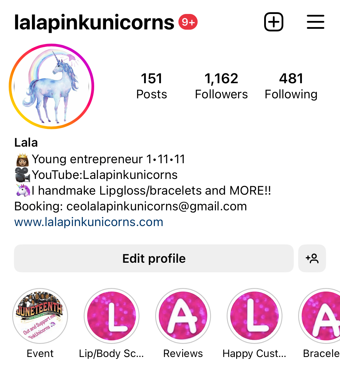 Lalapinkunicorns User Profile
