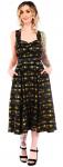 Sourpuss Nokturnal Bats Veronica Dress