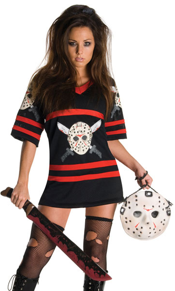 Miss Voorhees Dress & Mask Handbag Licensed Friday the 13th