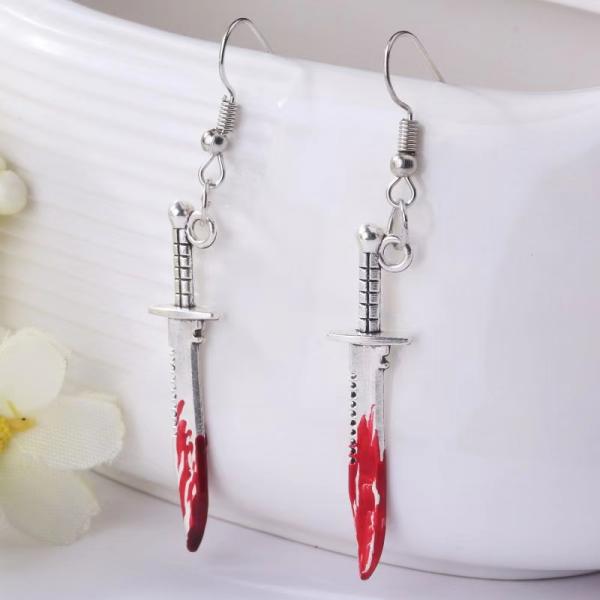Bloody Knife Earrings picture